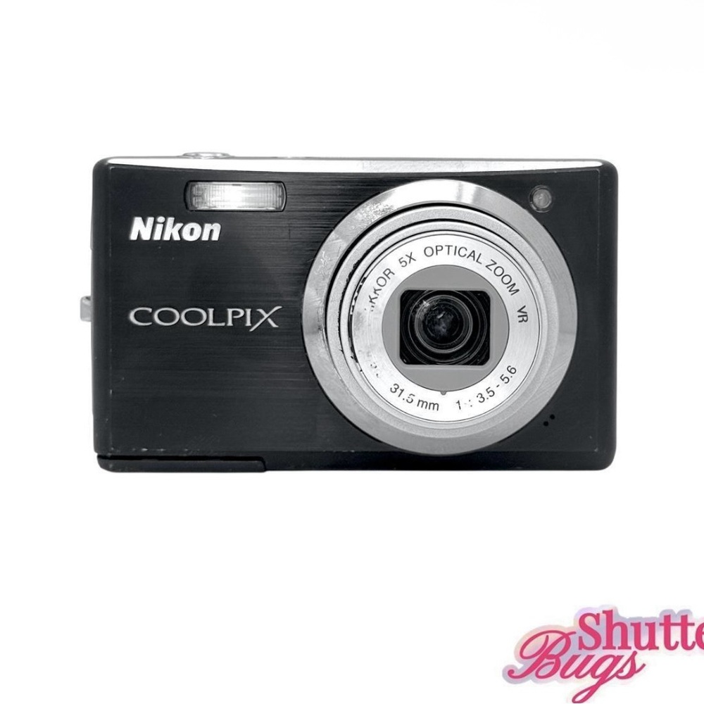 Nikon COOLPIX Compact Digital Camera - Black
